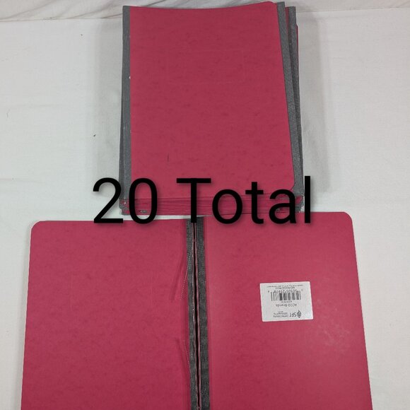 Red Pressboard Report Covers - Picture 1 of 3